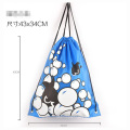 Custom Printed Recycled Drawstring Style 210 Denier Polyester Bag